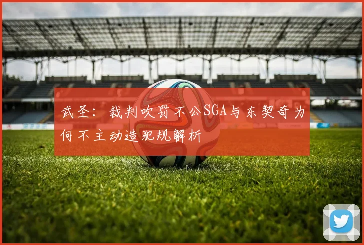 武圣：裁判吹罚不公SGA与东契奇为何不主动造犯规解析